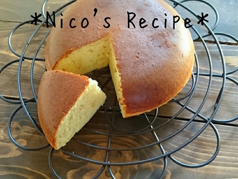 HMと炊飯器で簡単♪きな粉ケーキ